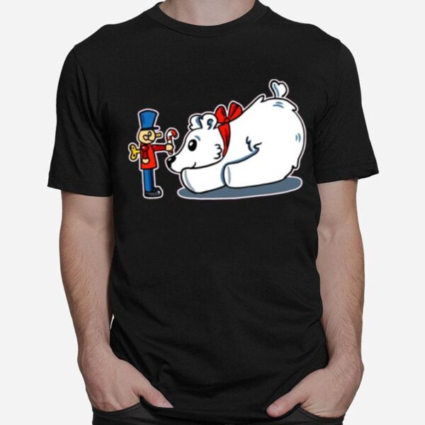 Polar Bear Christmas Graphic Xmas T-Shirt