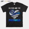 Police Blessed Are The Peacemaker Heart T-Shirt