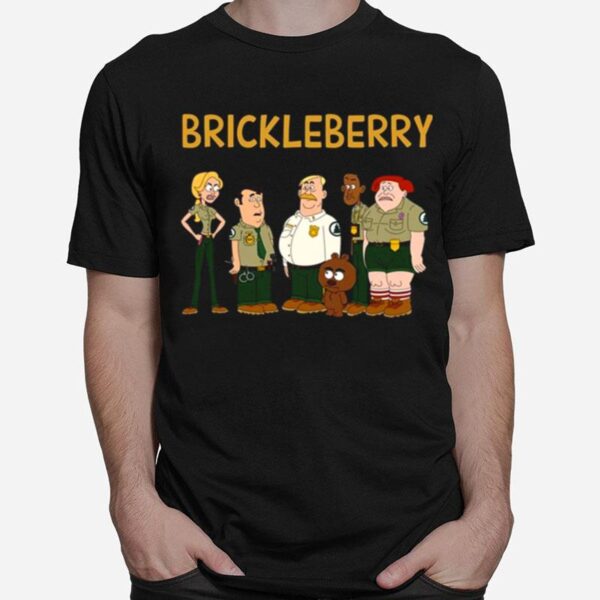 Police Brickleberry Charters T-Shirt
