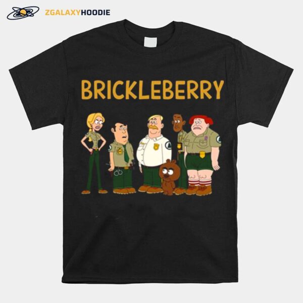 Police Brickleberry Charters T-Shirt