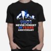 Police Never Forget 9 11 20Th Anniversary T-Shirt