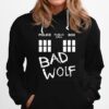 Police Public Call Box Bad Wolf Hoodie