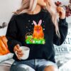 Pomeranian Easter Day Bunny Eggs Easter Costume Sweater