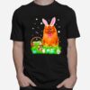 Pomeranian Easter Day Bunny Eggs Easter Costume T-Shirt