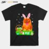 Pomeranian Easter Day Bunny Eggs Easter Costume T-Shirt