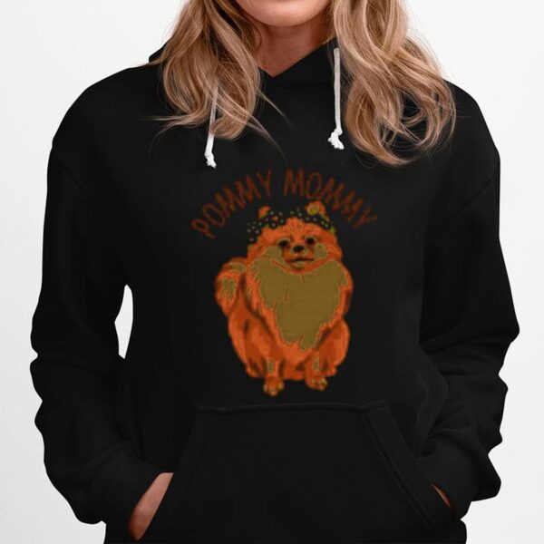 Pommy Mommy Funny Pomeranian Dog Hoodie