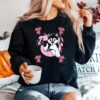 Pomskies Art Drawing Hearts Girls Pomsky Sweater