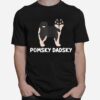 Pomsky Dadsky Pet Pomsky Dad T-Shirt