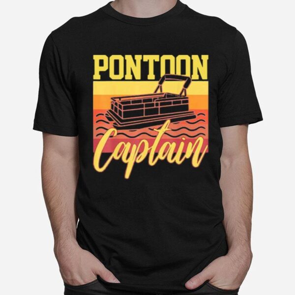 Pontoon Captain Vintage T-Shirt