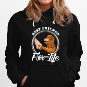 Poodle Lover Design Best Friends For Life Hoodie