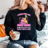 Pooh And Friends I Wear Pink For Breast Cancer Awareness Faith Hope Love Sweater