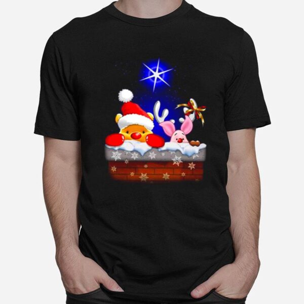Pooh And Piglet Christmas T-Shirt