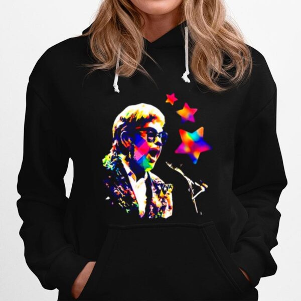 Pop Art Elton John Hoodie