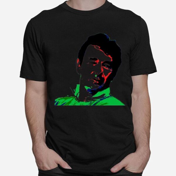 Pop Art Pixel Brian Clough T-Shirt