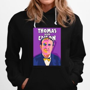 Pop Art Style Thomas Alva Edison Hoodie