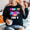 Pop It Im 7 Birthday Girl Pop Fidget Toys Unicorn Sweater