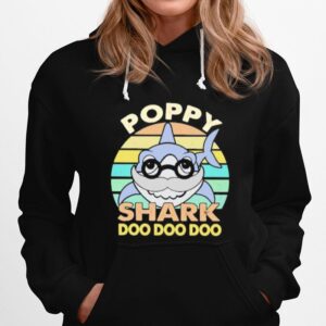 Poppy Shark Doo Doo Doo Vintage Hoodie