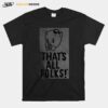 Porky Pig Thats All Folks T-Shirt