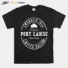 Port Laoise Ireland Shamrock Vintage T-Shirt