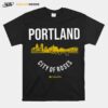 Portland City Of Roses Columbia T-Shirt