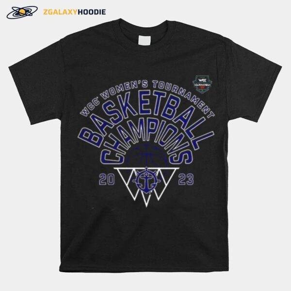 Portland Pilots 2023 Wcc Womens Basketball Regular Season Champions T-Shirt