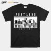 Portland Skyline Oregon Pride Vintage T-Shirt