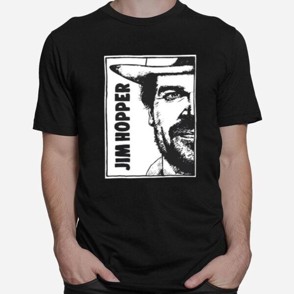 Portrait Jim Hopper Stranger Things T-Shirt