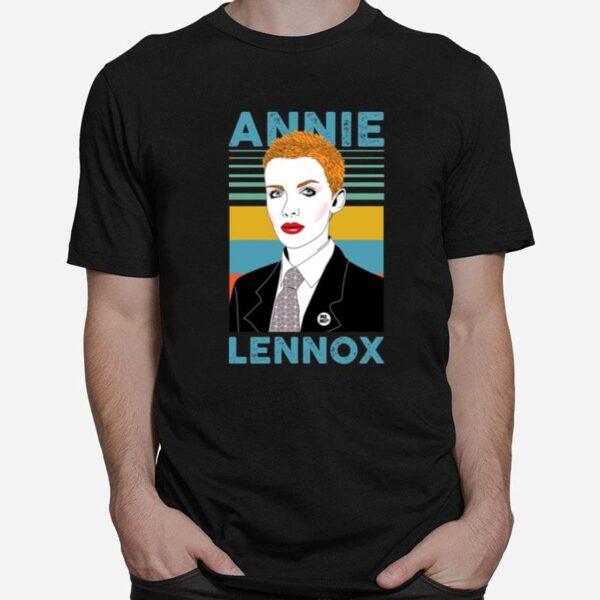 Portrait Of Annie Lennox Retro Vintage T-Shirt