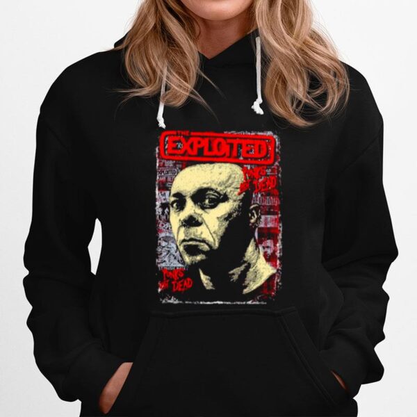 Portrait Of The X The Exploited Lets Start A War Hoodie