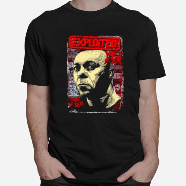 Portrait Of The X The Exploited Lets Start A War T-Shirt