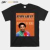 Portrait Steve Lacy The Internet Band T-Shirt