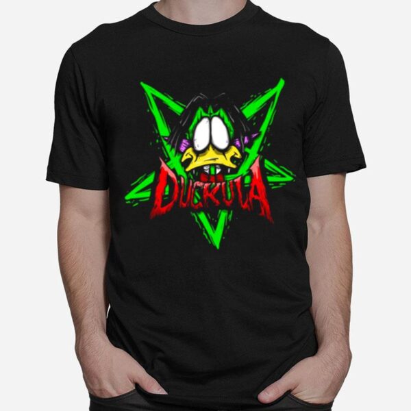 Possessed Count Duckula Cartoon T-Shirt