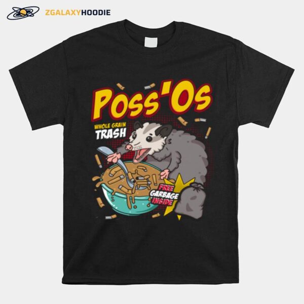 Possos Possum Cereal Box T-Shirt