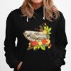 Possum Skull Flower Hippy Opposum Street Cat Hoodie