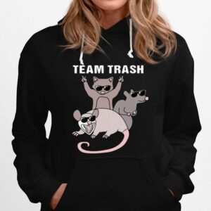 Possum Team Trash Opossum Raccoon Rat Hoodie