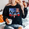 Postallife Mail Carrier Postal Worker Patriotic Postal Life Sweater