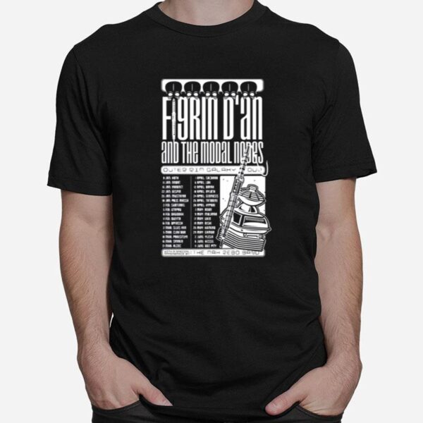 Poster Outer Rim Galaxy Tour Figrin Dan And The Modal Nodes T-Shirt