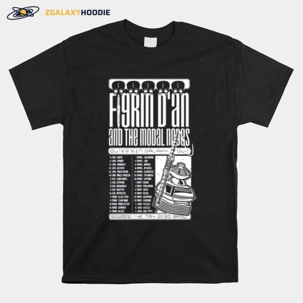 Poster Outer Rim Galaxy Tour Figrin Dan And The Modal Nodes T-Shirt