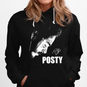 Posty Post Malone Signed Vintage Hoodie