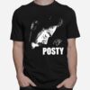 Posty Post Malone Signed Vintage T-Shirt