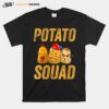 Potato Squad Cool Vegetarian Team T-Shirt