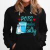 Pots Makes Me Salty Tachycardia Dysautonomia Awareness Hoodie