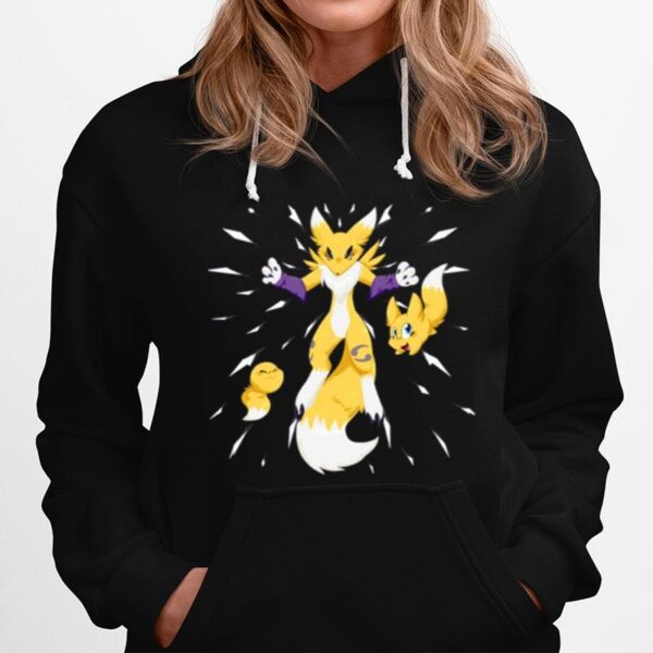 Power Of Renamon Digimon Hoodie