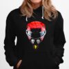 Power Rangers Red Mmpr Famous Helmet Soft Hoodie