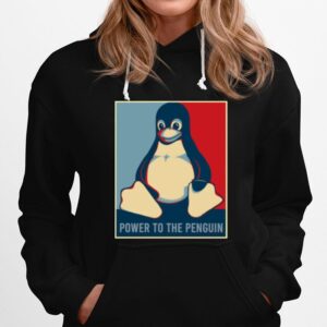 Power To The Penguin Hoodie