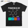 Powered By Caffeine And Sarcasm T-Shirt