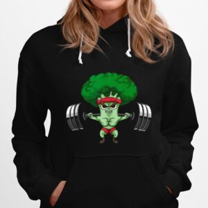 Powerlifting Broccoli Keto Cute Lifter Vegans Hoodie