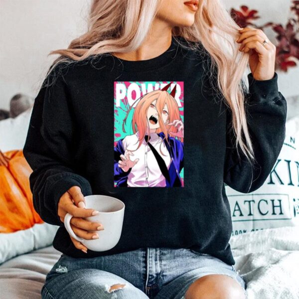 Powr Chainsaw Man Graphic Sweater