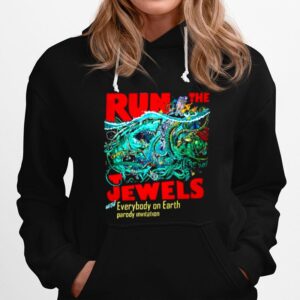 Predatory Shark Run The Jewels Hey Kids Hoodie