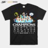 Premier League Champions Blue Moon Signature T-Shirt